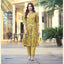 Graceful Women’s Rayon Printed Kurti Pant Set with Mandarin Neck - Zheel 128