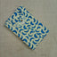 Blue Half Moon Printed Kurti | Potli Button Detail