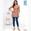 MCM Kashvi Dairy Cream Floral Print Short Tops
