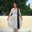 Dark Grey Nayra Cut 3 Pcs Suit Set