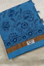 Floral Printed Cotton Saree - Sloka 9837B