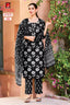 Ganpati - Jaipuri Special - Cotton Readymade Salwar Suit with Straight Pant and Dupatta - GJ358