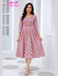 Kavya Jyothika Umberlla Tops with Embroidery Work