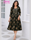 Kavya Jyothika Umberlla Tops with Embroidery Work