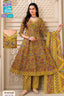 MCM Life Style 1311 Cotton Paisley Print Anarkali Suit – Mustard Yellow | Bavis Clothing