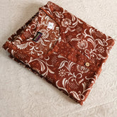 Persian Plum Pure Cotton Nighty Fancy Button - PN09