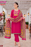 Pink Printed Salwar Suit with Traditional Dupatta – Design 3008