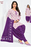 Pranjul - Cotton Printed Readymade Salwar Suit With Patiala Pant and Dupatta - P3947