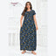 Pranjul Brand Pure Cotton Long Nighties P759