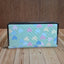 Stylish Single Zip Wallet with Steel Border
