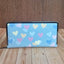 Stylish Single Zip Wallet with Steel Border