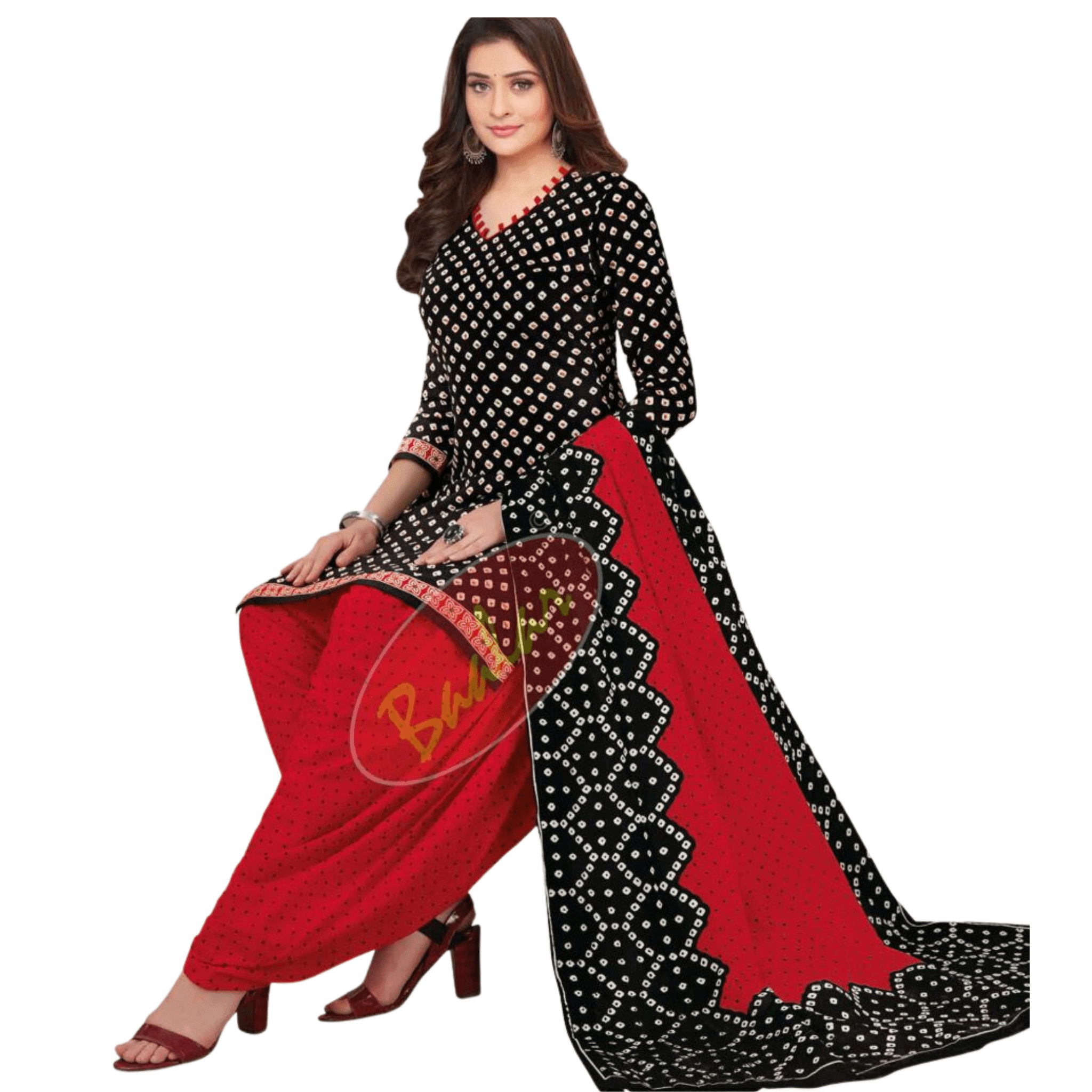 Unstitched cotton salwar suit 2025 with dupatta