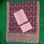 Soft Pink Pure Jam Satin Dyed With Neck and Border Embroidery Unstitched Salwar Suit with Dupatta