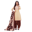 Spanish White Embroidered Worked Regular Fit Straight Kurta with Patiala Pant and Dupatta