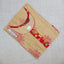 Women's Stylish U Neck Light Brown Printed Kurti with Pocket