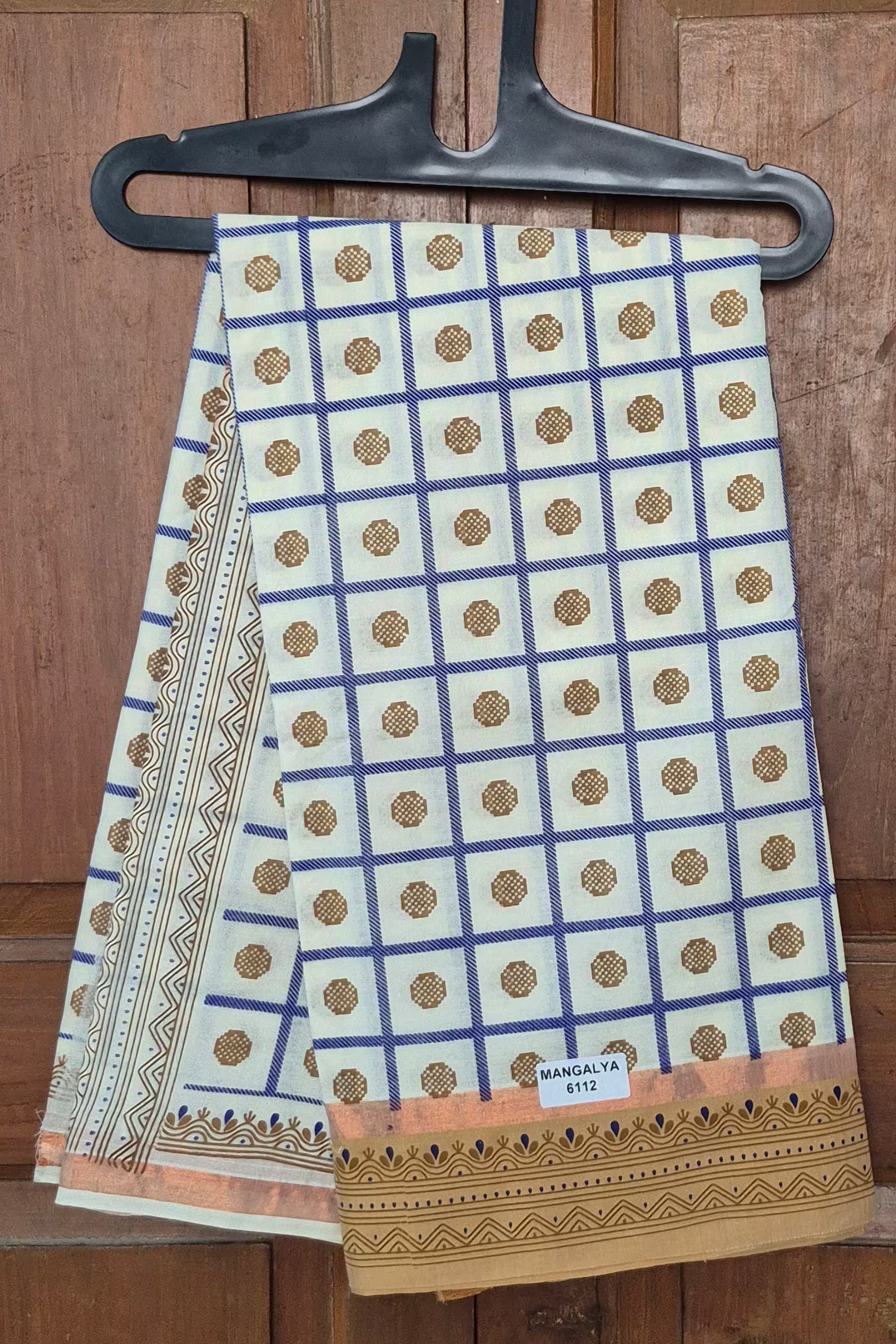 Cotton Butta Saree - Mangalya 6112D Main image