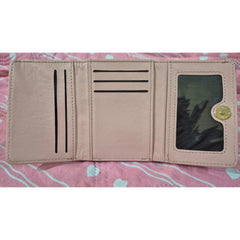 Cute Heart Print Mini Wallet for Women – Compact & Stylish