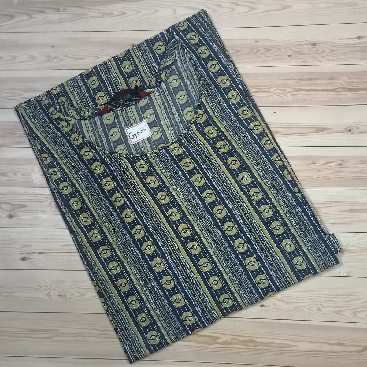 Chic Printed Cotton Straight Kurti for Daily Wear Main image