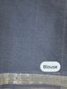 Cotton Printed Saree with Zari Border - Mangalya6106A