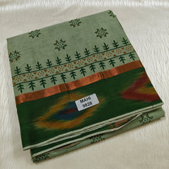 Cotton saree with Zari Border - Mahi 9828D