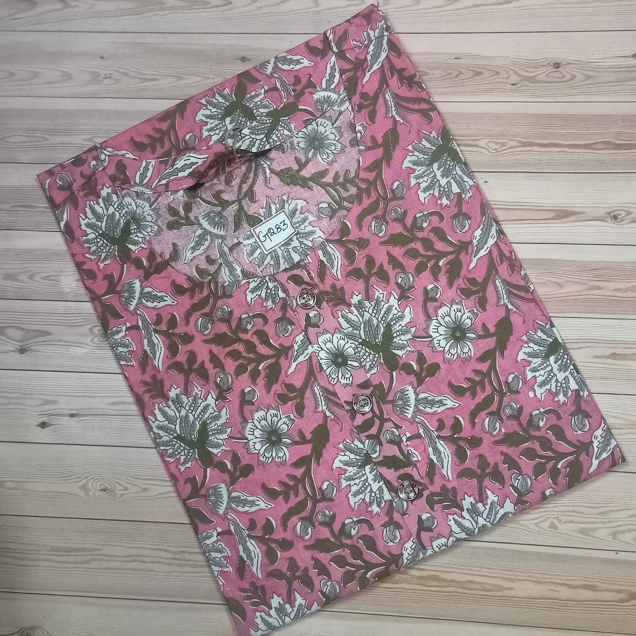 Fancy Printed Straight Kurti in Pure Cotton