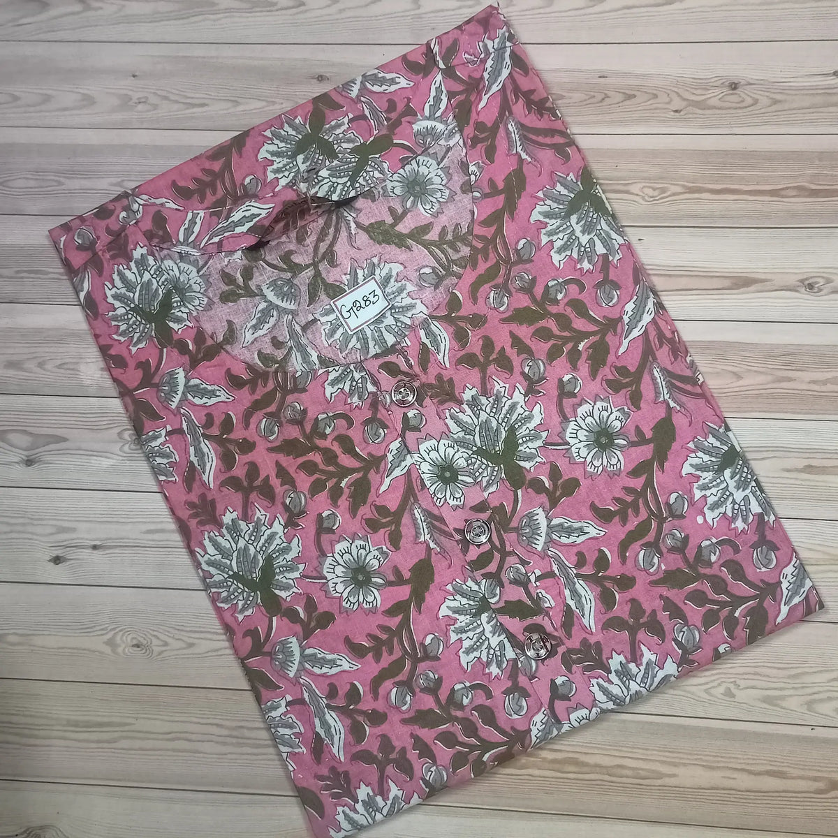Fancy Printed Straight Kurti in Pure Cotton