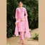 Floral Charm Pink Salwar Set with Sequence Work Dupatta  - Rashmika - GR262