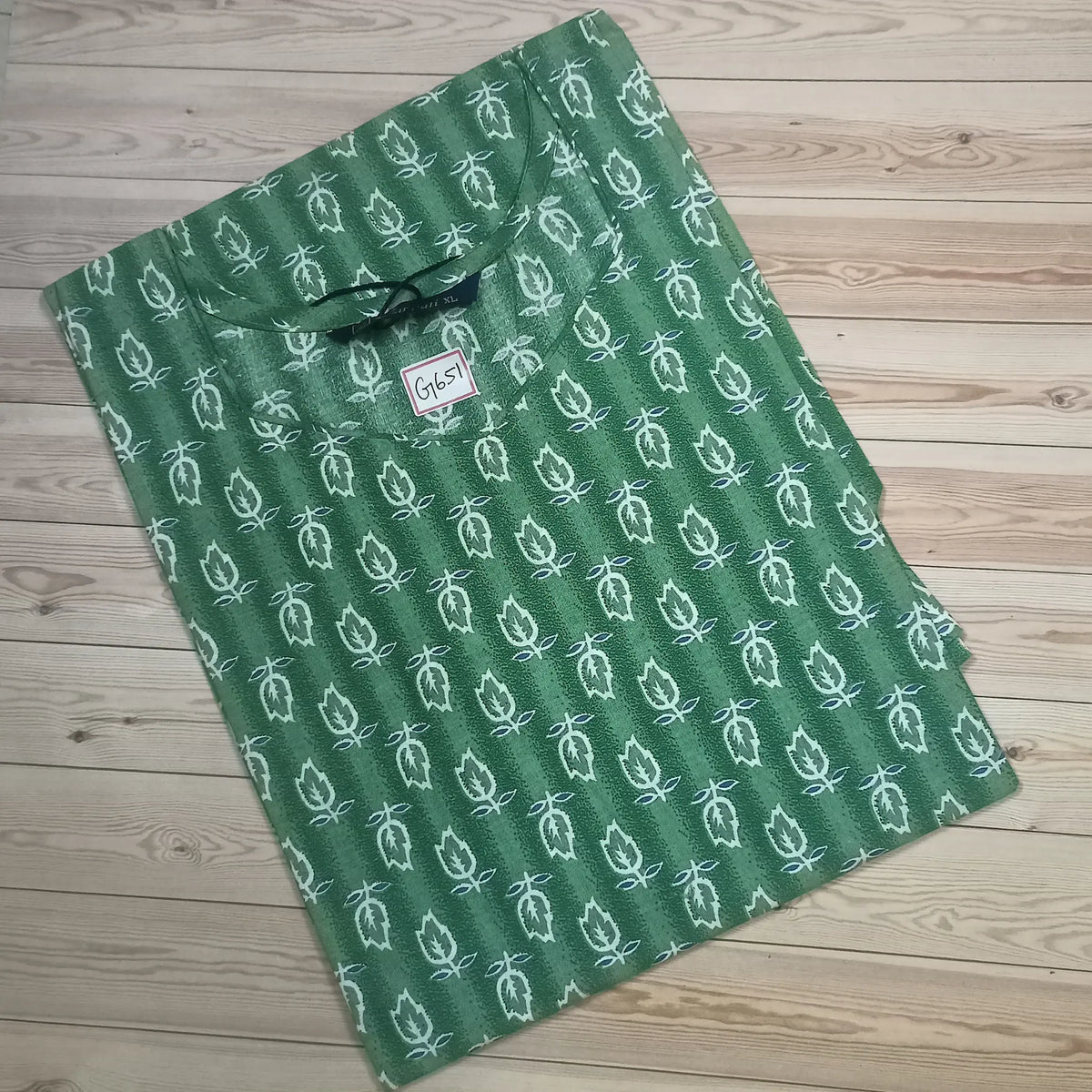 Fresh Printed Pure Cotton Straight Cut Kurti