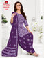 Ganpati Cotton Suit - Batik Print - Readymade Salwar Suit - Patiala Model - GB1305