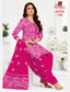Ganpati Cotton Suit - Batik Print - Readymade Salwar Suit - Patiala Model - GB1308