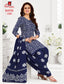 Ganpati Cotton Suit - Batik Print - Readymade Salwar Suit - Patiala Model - GB1309