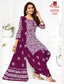 Ganpati Cotton Suit - Batik Print - Readymade Salwar Suit - Patiala Model - GB1310