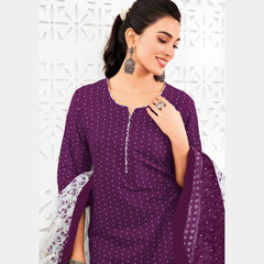 Ganpati Parul Readymade Pure Cotton Printed Kurti Set GP2532