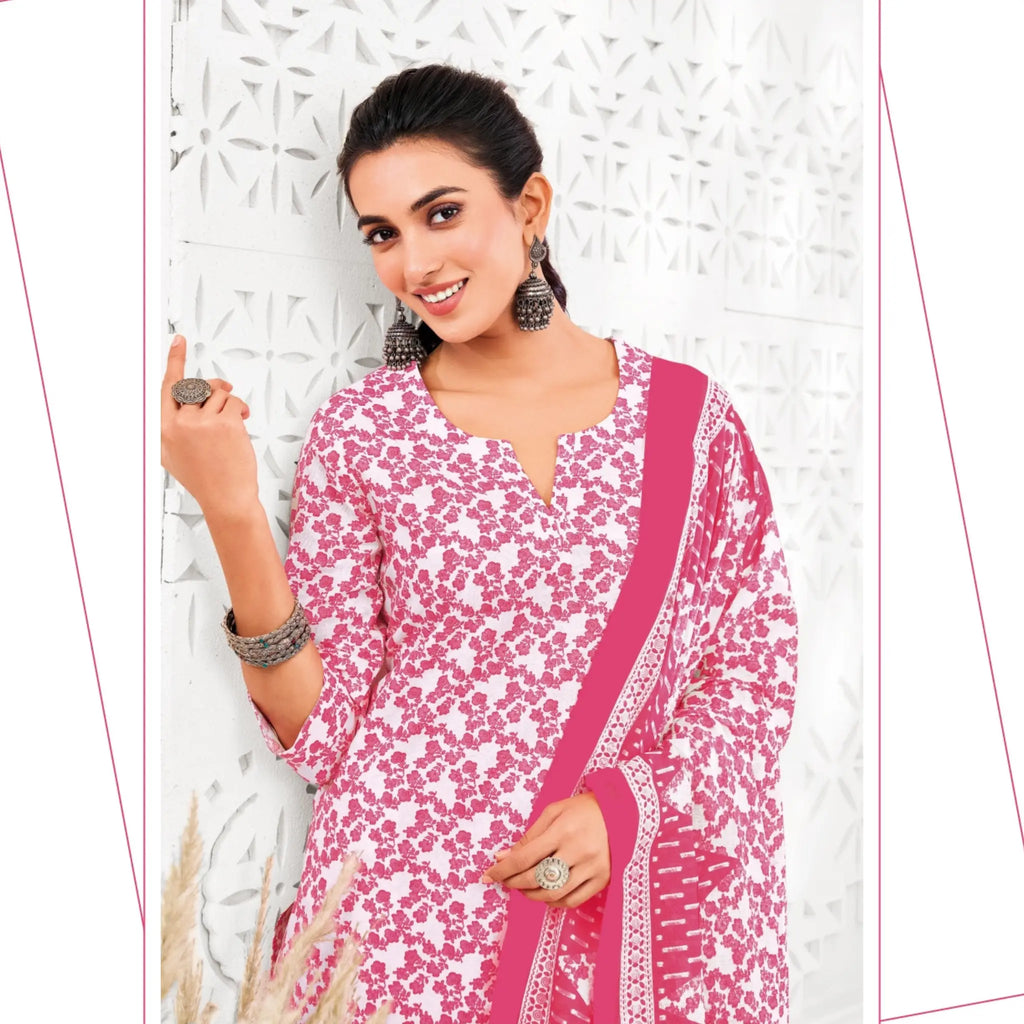 Ganpati Parul Readymade Pure Cotton Printed Kurti Set GP2534