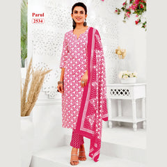 Ganpati Parul Readymade Pure Cotton Printed Kurti Set GP2534