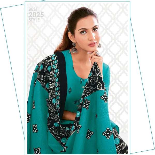 Ganpati Parul Readymade Pure Cotton Printed Kurti Set GP2540