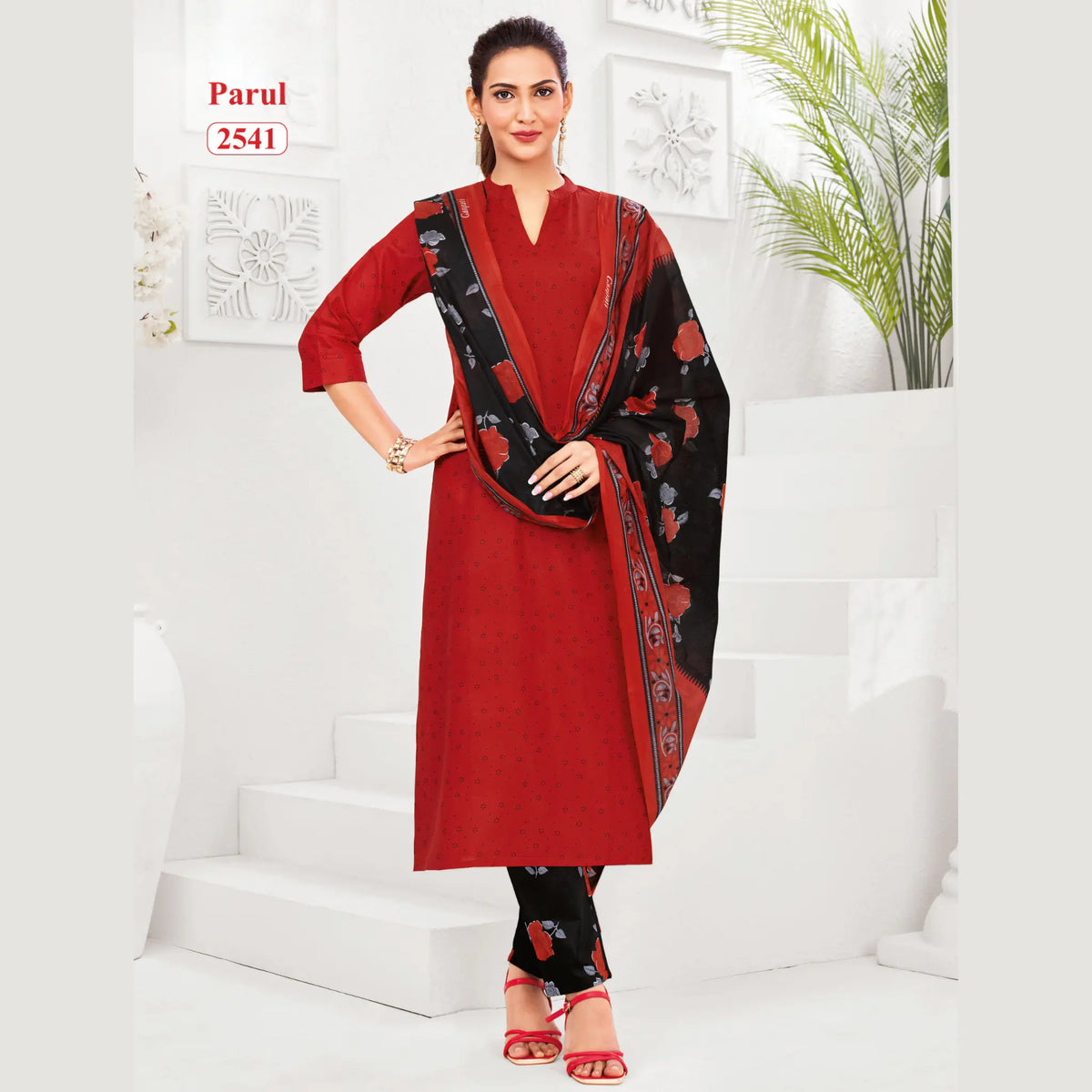 Ganpati Parul Readymade Pure Cotton Printed Kurti Set GP2541