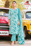 Ganpati - Jaipuri Special - Cotton Readymade Salwar Suit with Straight Pant and Dupatta - GJ357