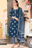 Ganpati - Jaipuri Special - Cotton Readymade Salwar Suit with Straight Pant and Dupatta - GJ360