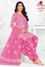 Ganpati Batik Print Cotton Readymade Salwar Suit and Patiala Pant with Dupatta - GB1512