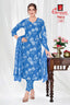 Ganpati Cotton Readymade Salwar Suit With Straight Pant and Dupatta - Riwaz109