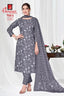Ganpati Cotton Readymade Salwar Suit With Straight Pant and Dupatta - Riwaz119