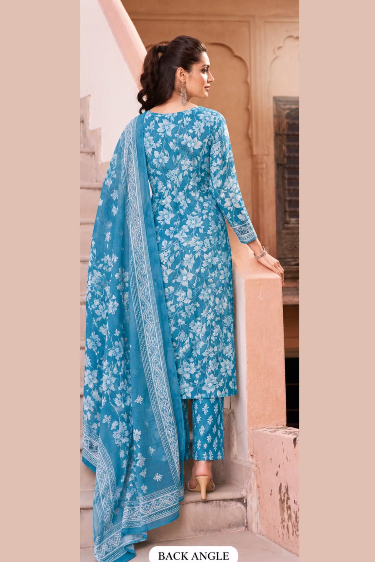 Ganpati Cotton Suit - Readymade Salwar Suit - Sofiya2001
