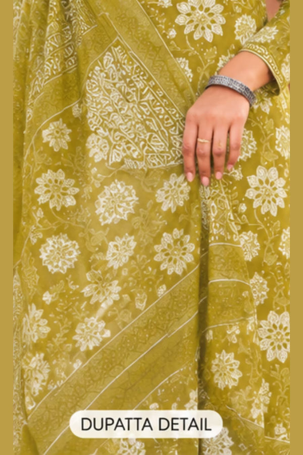 Ganpati Cotton Suit - Readymade Salwar Suit - Sofiya2003