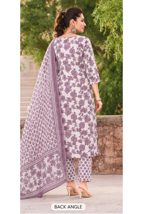 Ganpati Cotton Suit - Readymade Salwar Suit - Sofiya2006