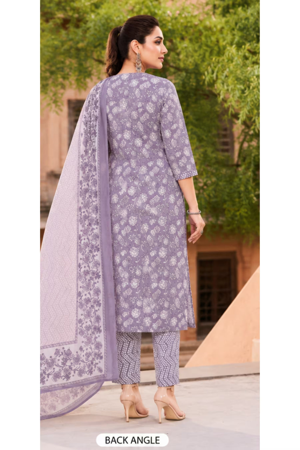 Ganpati Cotton Suit - Readymade Salwar Suit - Sofiya2008