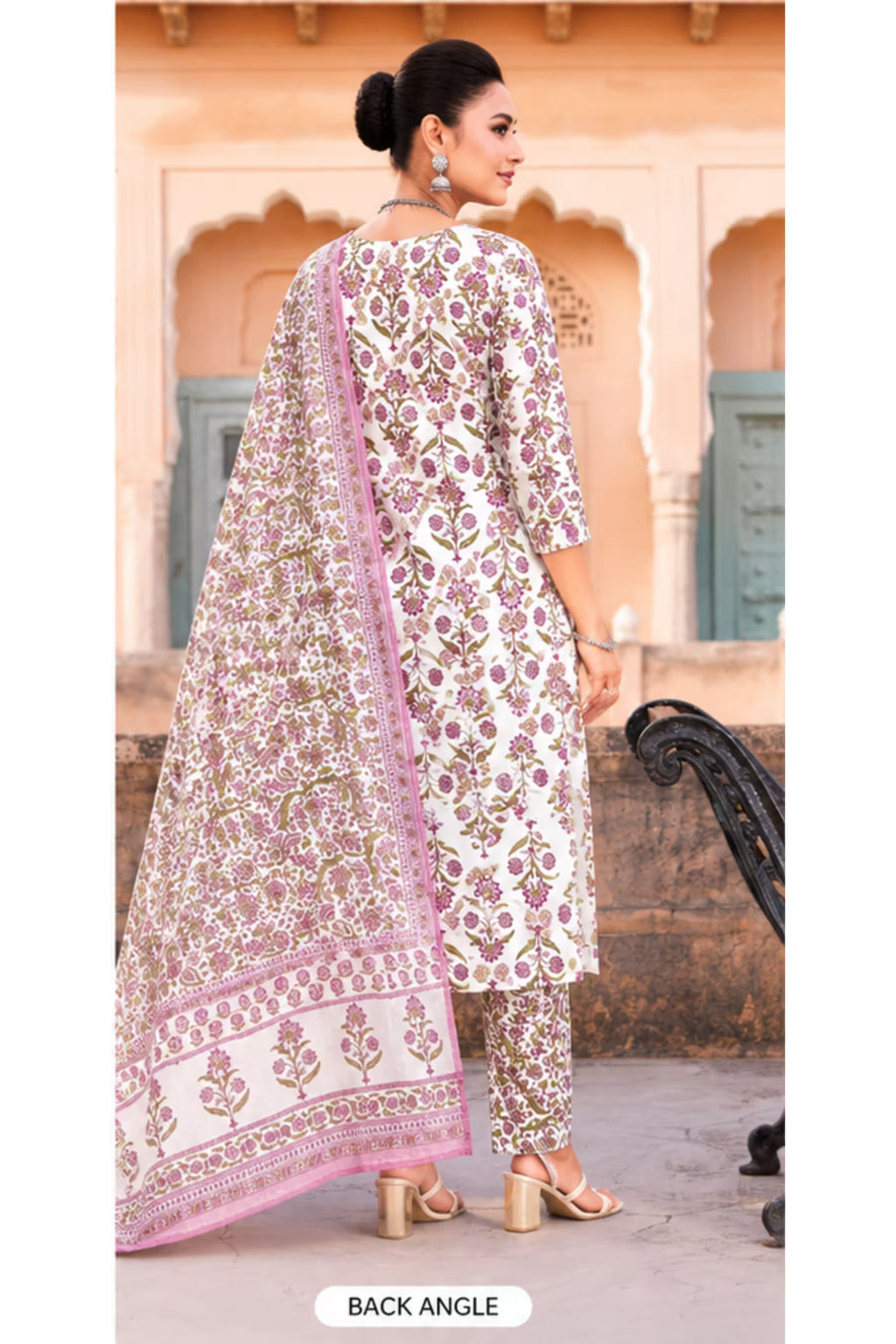Ganpati Cotton Suit - Readymade Salwar Suit - Sofiya2012