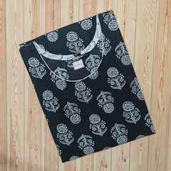 Jaipur Print Cotton Straight Cut Kurti G290