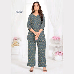 Jaipur Print Cotton Co Ord Set GS806