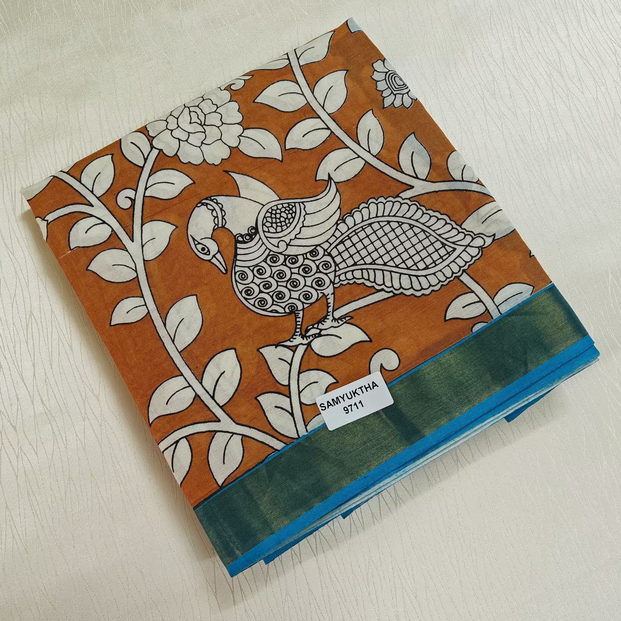Kalamkari Saree S9711A Secondary image